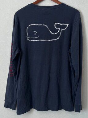 VINEYARD VINES Savannah Blue Long Sleeve T-Shirt